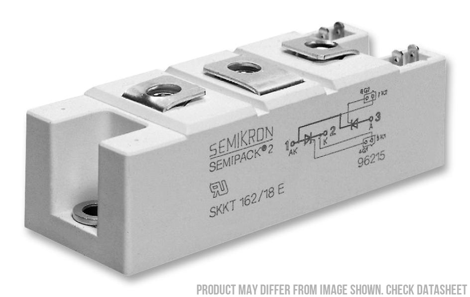 SKKT162/16E, 162 Amp, 1600V, Dual Thyristor Module SKKT162/16E, 162 Amp, 1600V, Dual Thyristor Module
